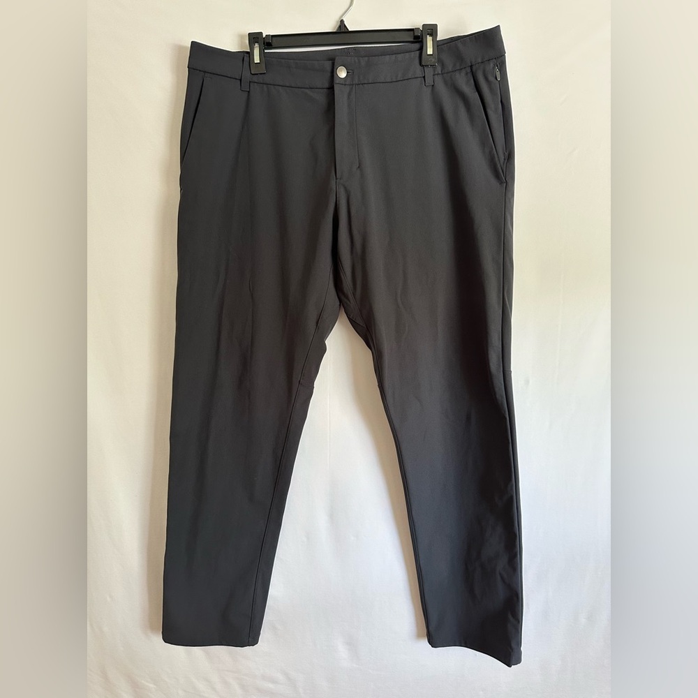 Lululemon's Commission Pants Dark Gray Classic Mens Size 38 x 32